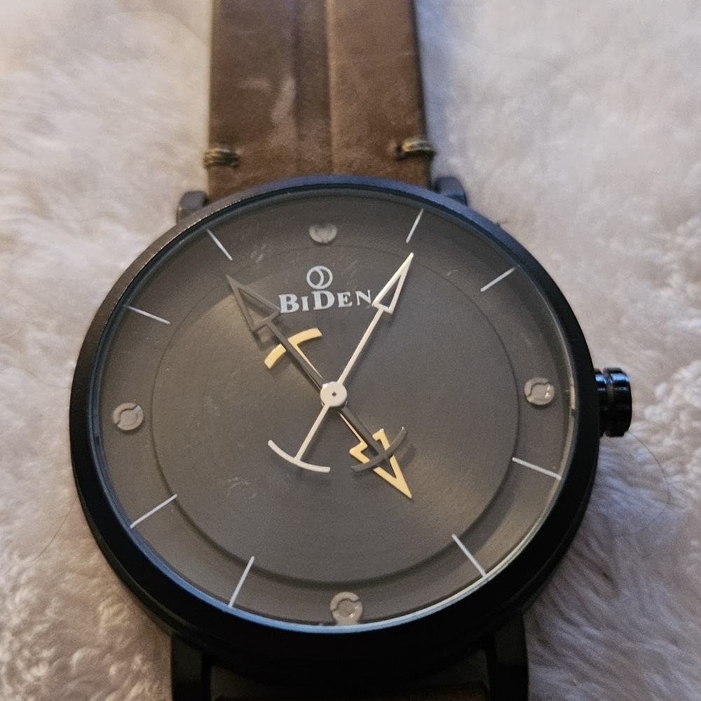 Black and Brown Men's Watch